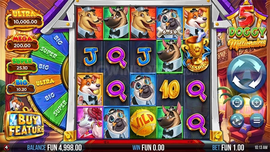 5 Doggy Millionaires Dream Drop