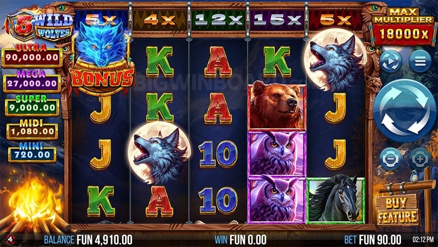 5 Wild Wolves