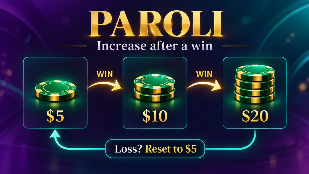 Paroli Baccarat Strategy: Understanding Positive Progression cc6